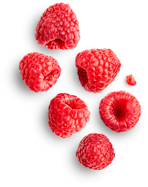 Déco framboise